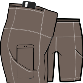 Moldes de confeccion para HOMBRES Shorts Short 7517